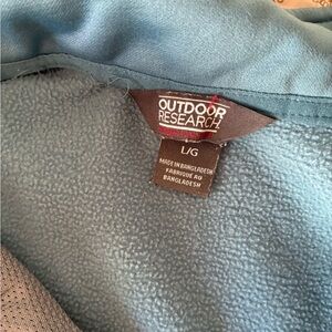 Outdoor Research Teal Fleece Pullover